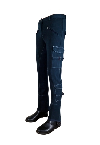 Damen Jodhpurreithose  "Baggy" in Navy Neu!
